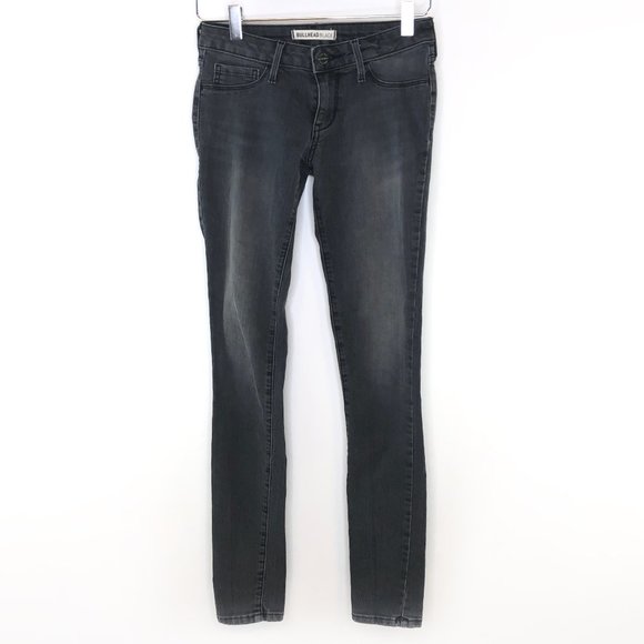 PACSUN Bullhead Black Skinny Jeans #ZE26 - Picture 2 of 8